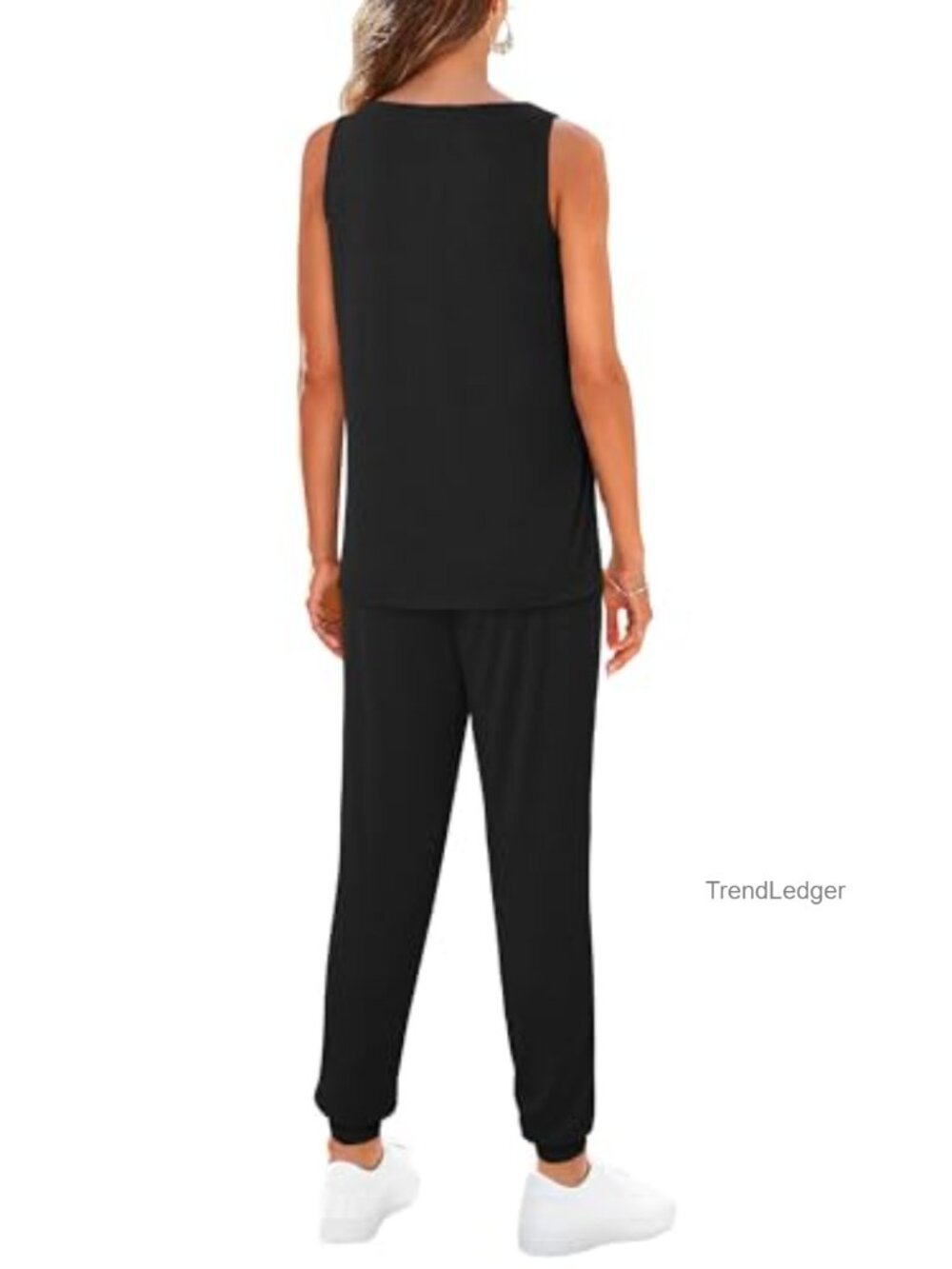 Sleeveless Tank & Jogger Pant Set - S-XXL Loungewear - Picture 6 of 6